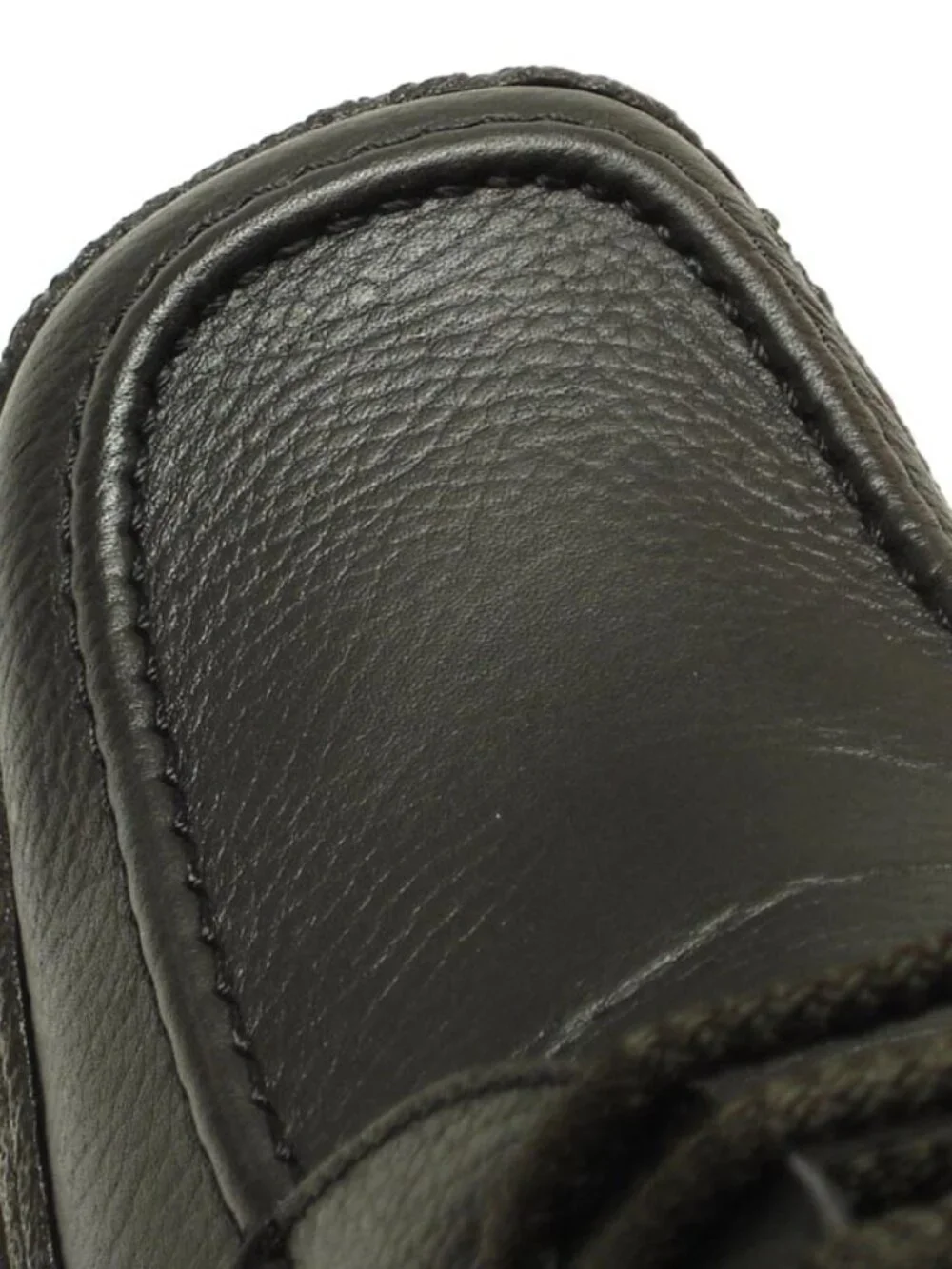 5455 Javier Black Leather Lace up Pinosos Made in Spain